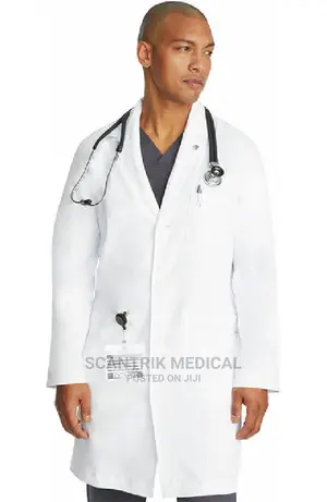 Unisex Lab Coat Medicine White Men's Laboratory Coat