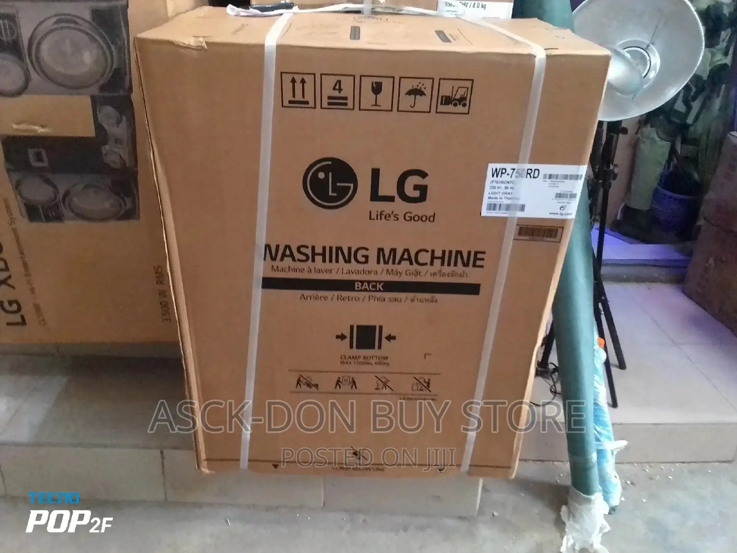 9kg Lg Washing Machine Double Two, Spin Power