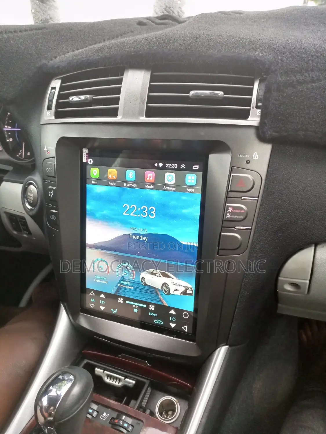 Is 250 Lexus Tesla Screen With GPS Navigation System (Map)