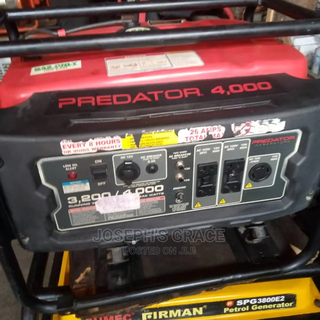 (Predator)4kva Semi Silent Generator