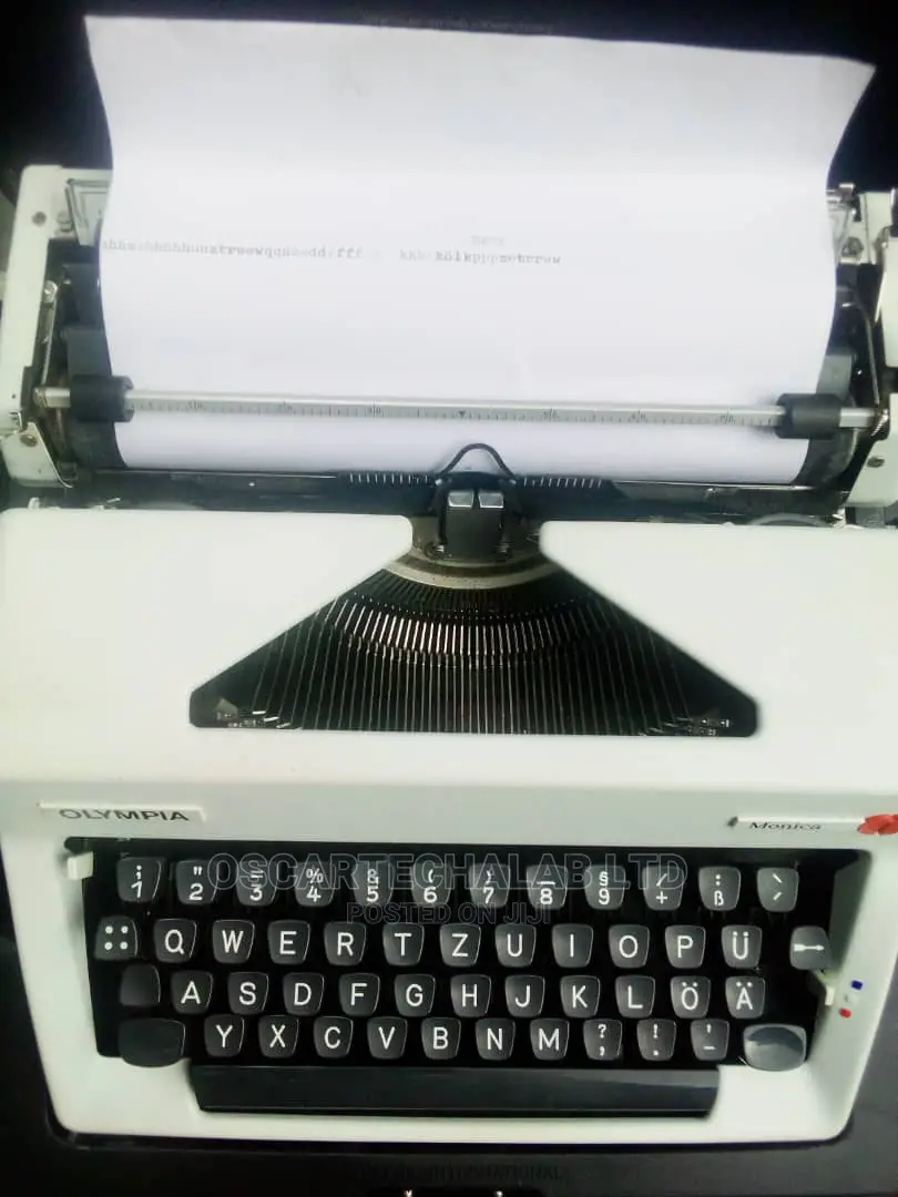 Manual Typewriter (Olympia) in Ikeja Accessories & Supplies for