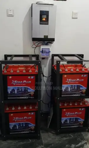 5kva Solar Solution Installation With 8 Batteries