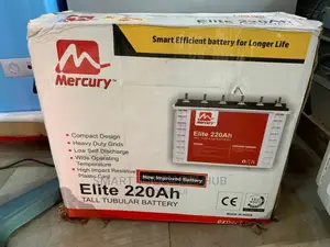 Mercury Elite 220ah Tall Tabular Battery