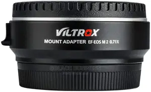 Canon M50 Speed Booster Viltrox EF EOS M2 Adapter
