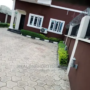 Green Space Area Around the House With Interlocks