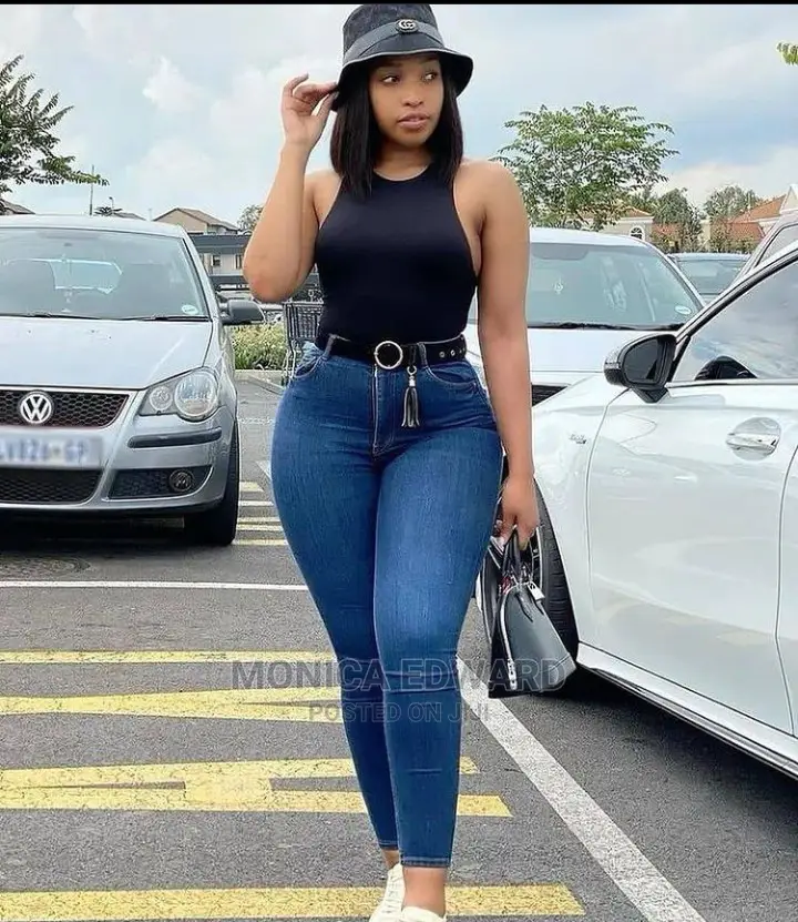 Strechy Jeans Trousers
