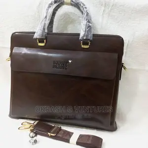 Photo - Montblanc Leather Bag for Men's