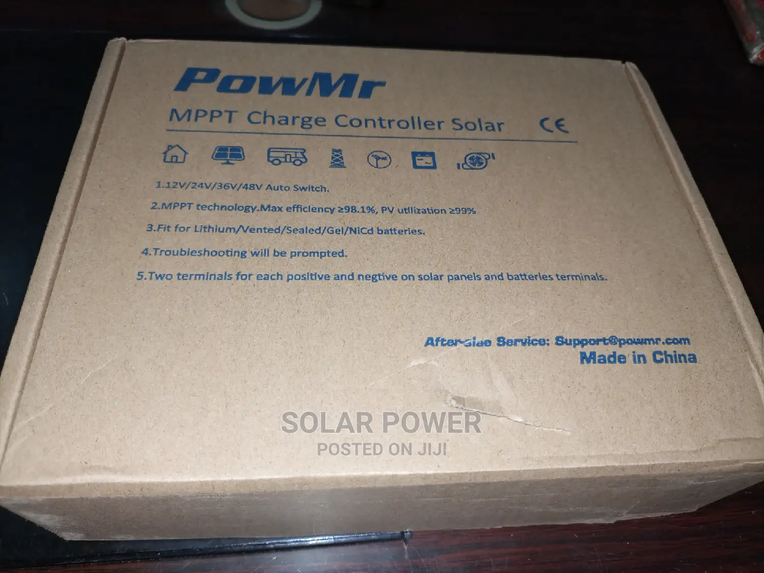 Powmr MPPT Charge Controller 60ah