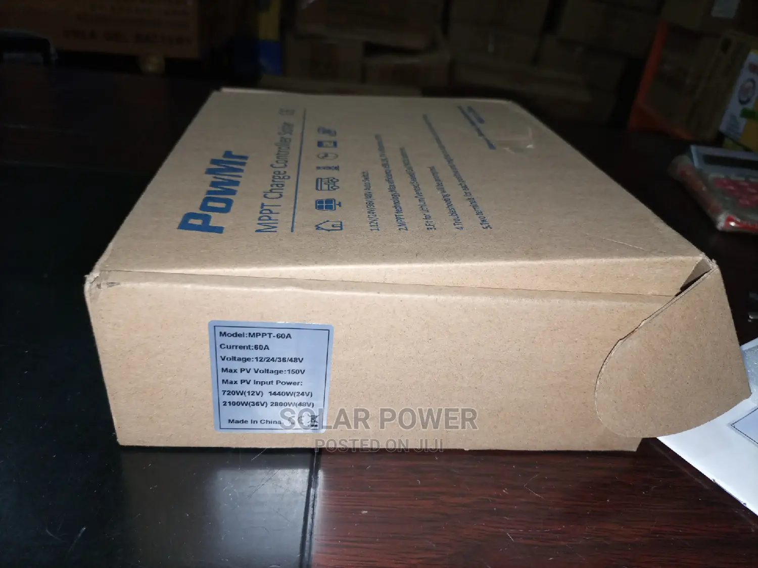Powmr MPPT Charge Controller 60ah