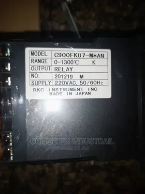 Original RKC Temperature Control With Thermocouple