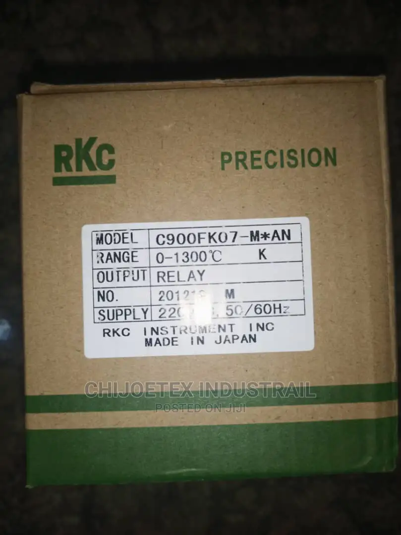 Original RKC Temperature Control With Thermocouple