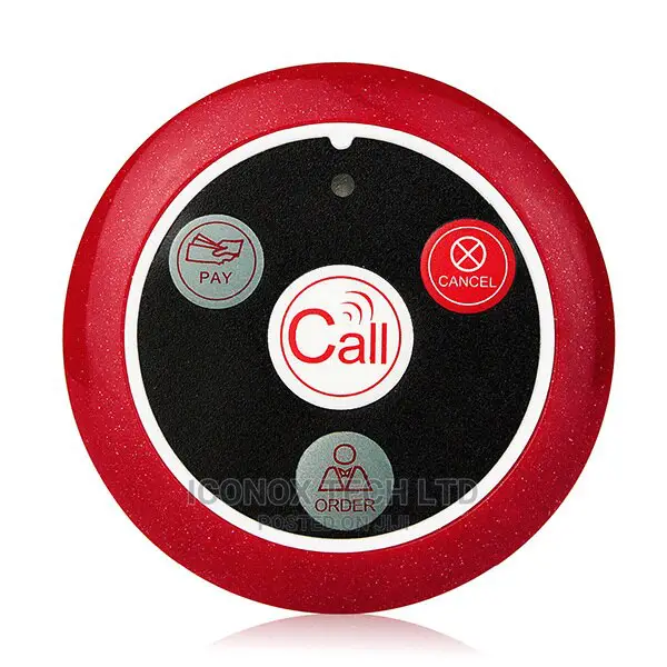 999 Channels Wireless Calling System Ringer