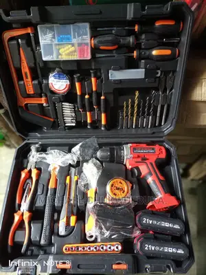 Cordless Tools Box With Xtra Batter