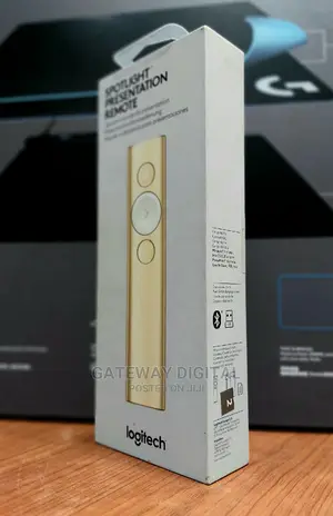 Logitech Spotlight Presentation Remote-Gold