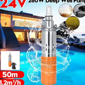 Deep Well 260W Solar Submersible Pump Farm Ranch