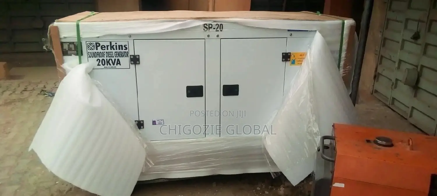 Perkins 20kva Soundproof Diesel Generator 100% Copper