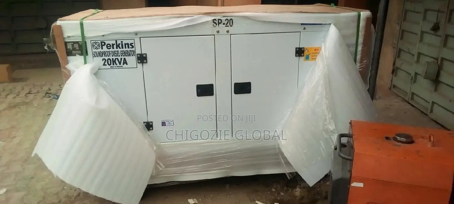 Perkins 20kva Soundproof Diesel Generator 100% Copper