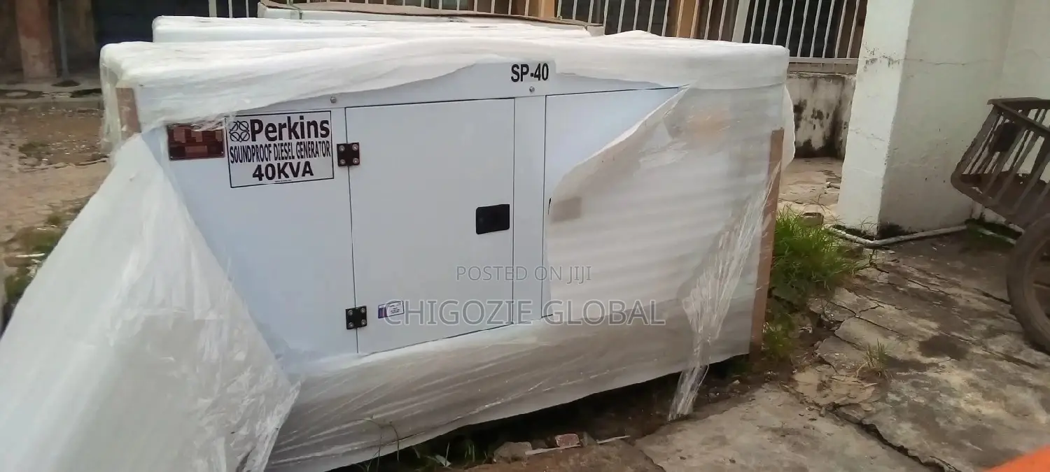 Perkins 40kva Soundproof Diesel Generator 100% Copper