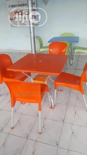 Aluminium Legs Chair Table