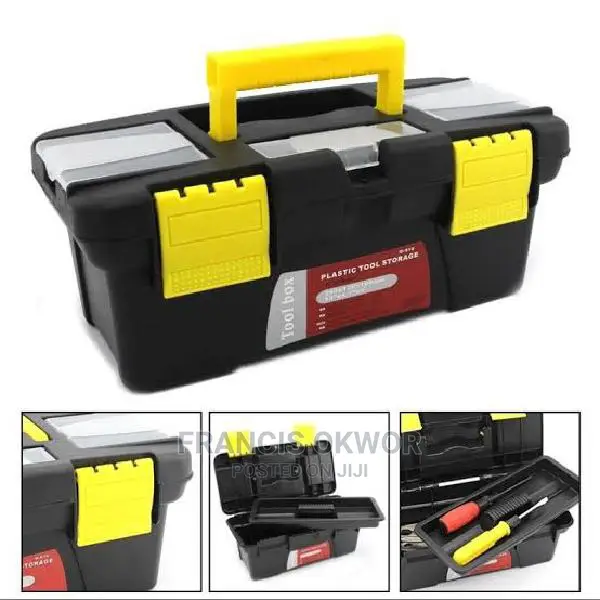 Empty Plastic Tools Box