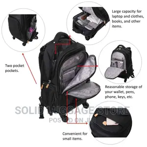 Power Eavas Trolley Backpack