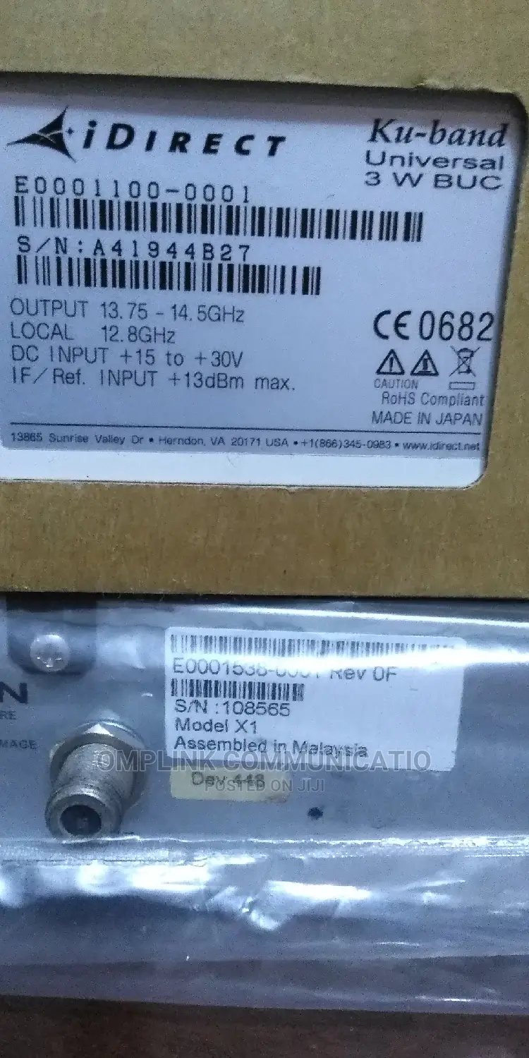 Idirect Universal Buc With PLL LNB