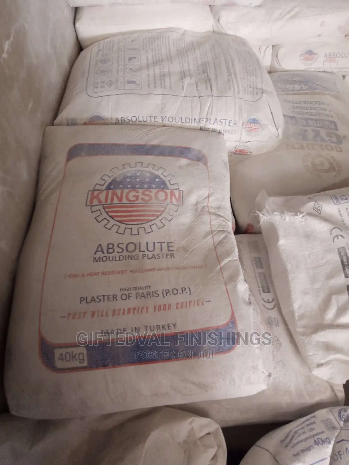 Plaster of Paris Pop Turkey Cement