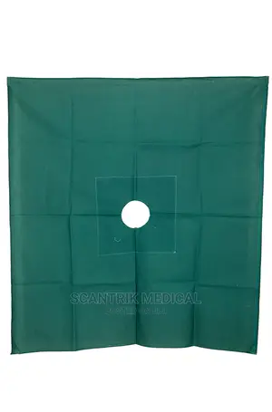 Green Plain Hole Surgical Cotton