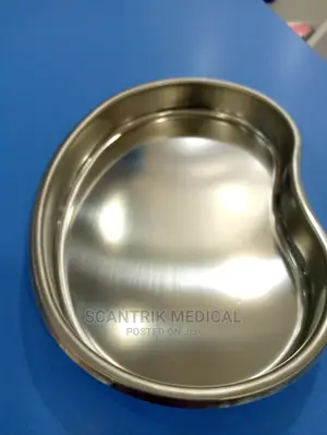 KIDNEY DISH, Medium, 200x130x25mm, Stainless Steel