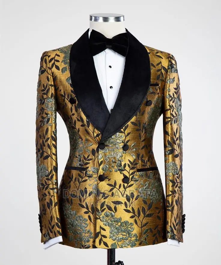 Embroidered 4 Season Suits