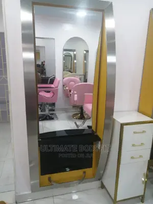 Brand New Stainless Steel Mirror Station With Carbinet