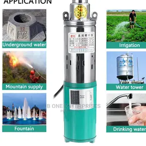 DC Solar Submersible Pump for Garden Home Agricultural