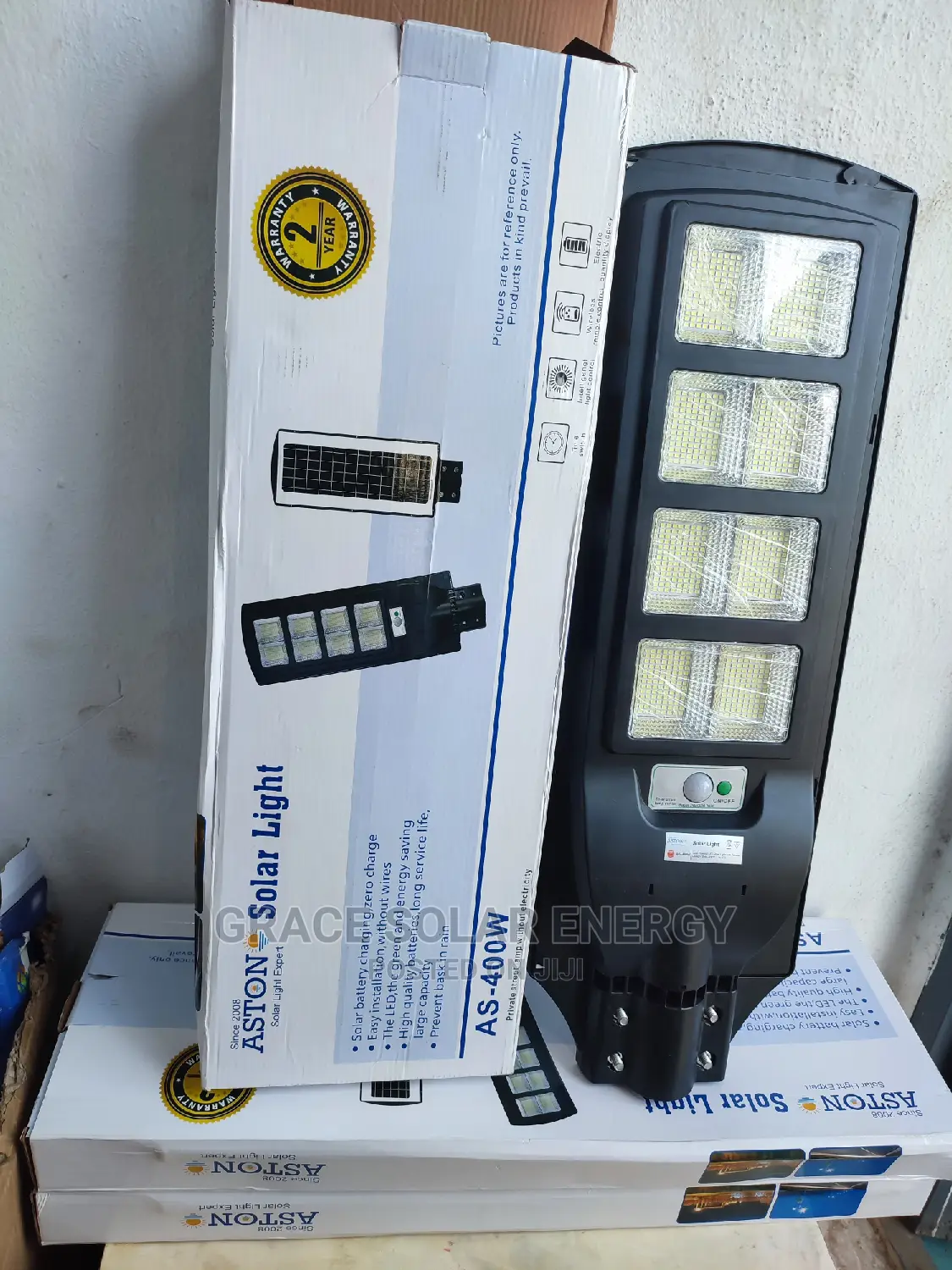 400w 6eye Solar Street Light