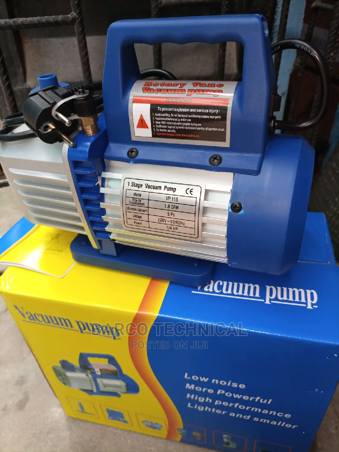 Vaccom Pump Machine 1/4 Hp