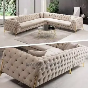 Set of Tufted Sofa