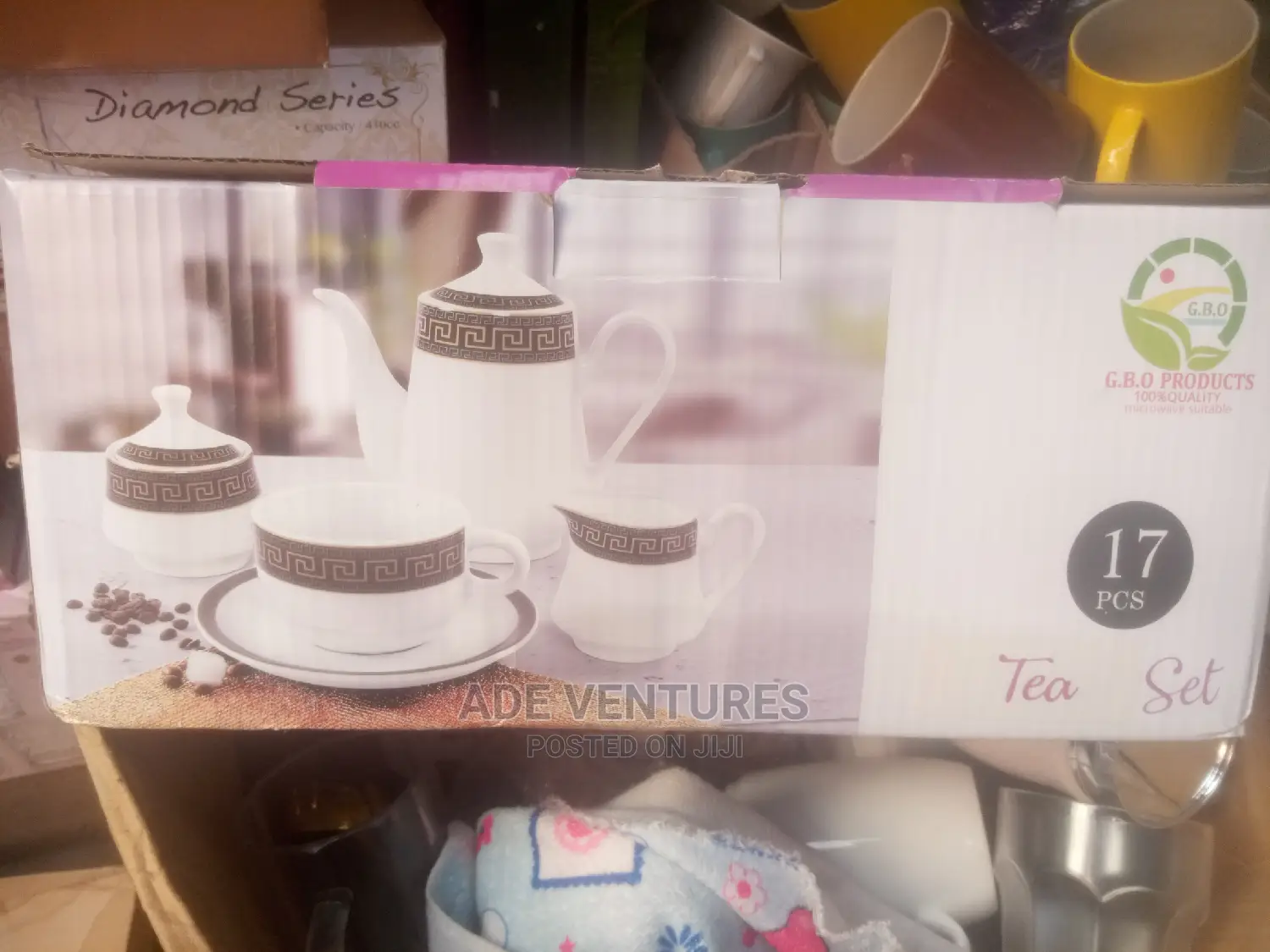 17 Pieces Versace Design Tea Set