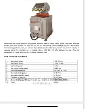 Cnc Aluminum Cutting Machine Forindustrial Aluminium