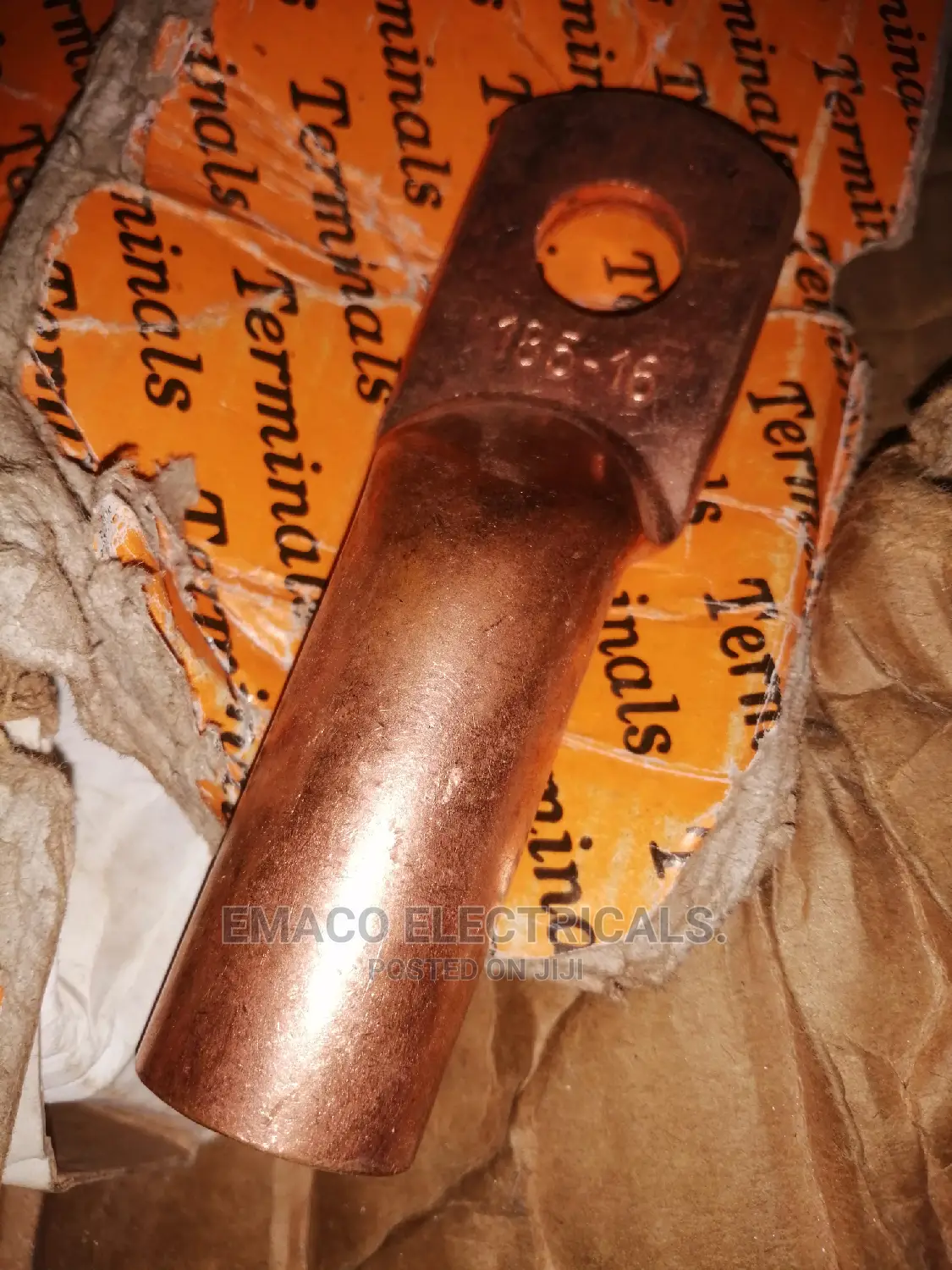 Copper Cable Lugs 185mm Pure Copper