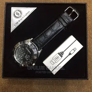 Lighter Leather Wristwatch