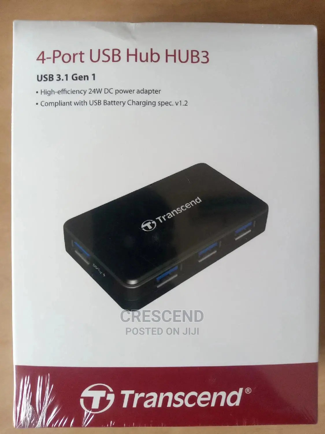 Transcend 4-Port Usb Hub3