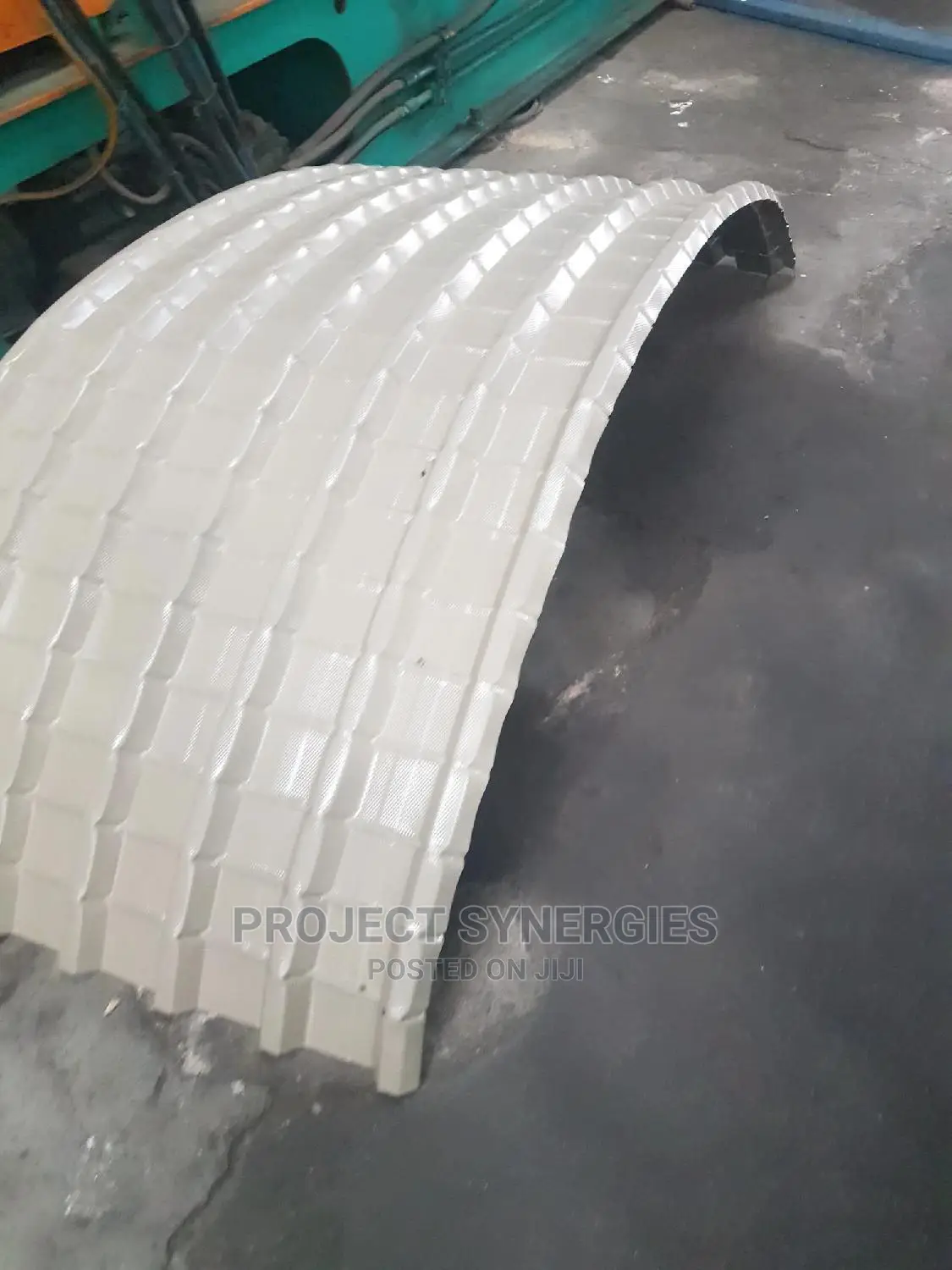 Curved Crimp Aluminium Sheets