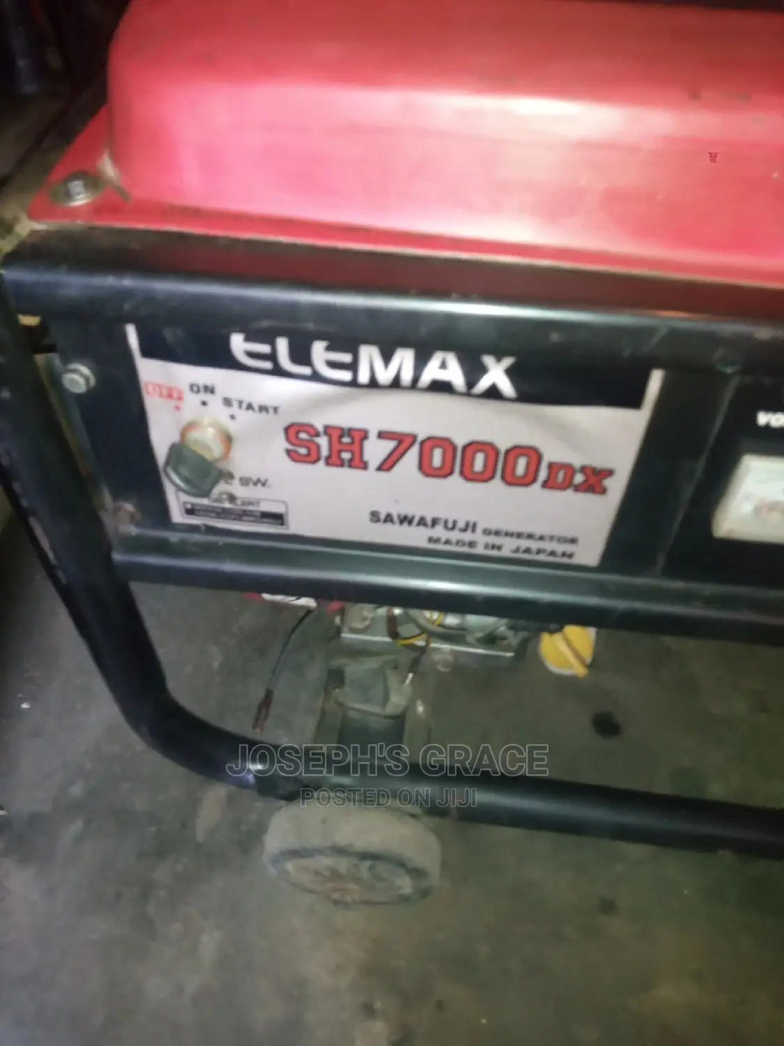 Elemax 7kva Generator (Japan)100% Copper.