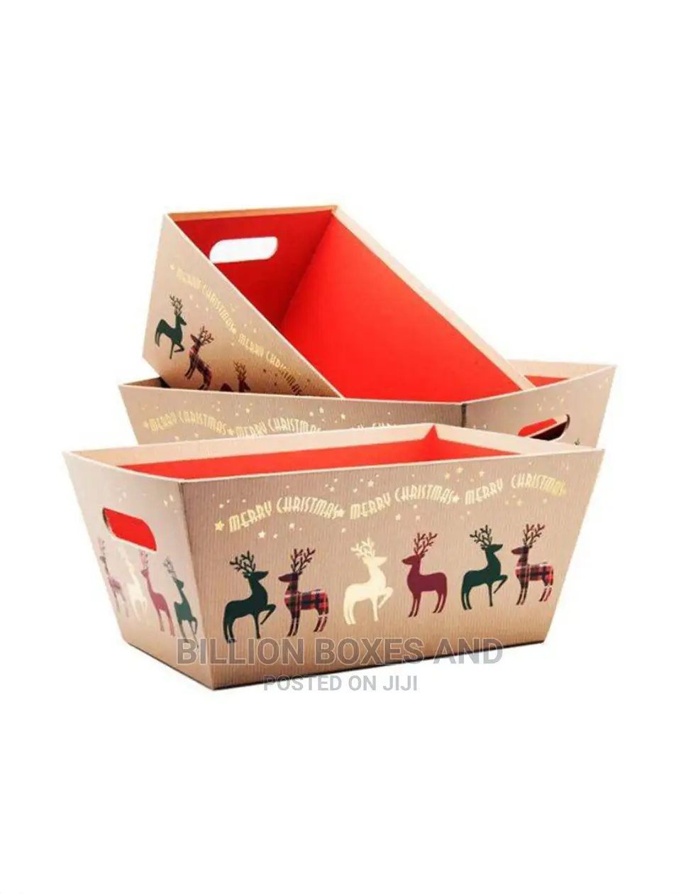 Luxury Wooden Xmas Hamper Box. Customized Gift Trunk