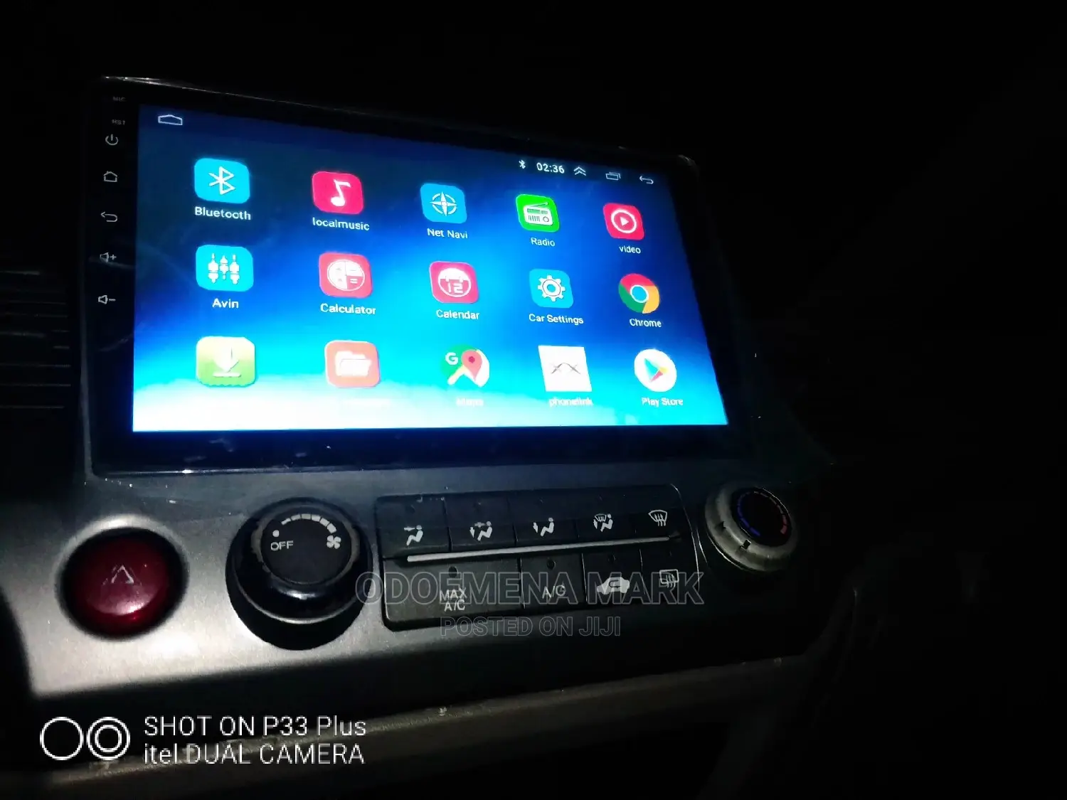 Honda Civic 08)010 Android DVD Navigation System Reverse CM