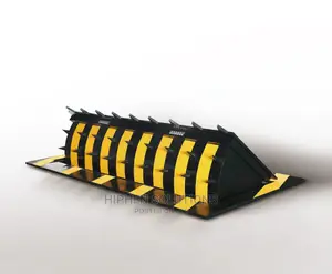 High Pressure Yellow Plastic Road Blocker