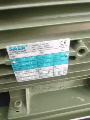 Original Saer Pump Machine 3hp