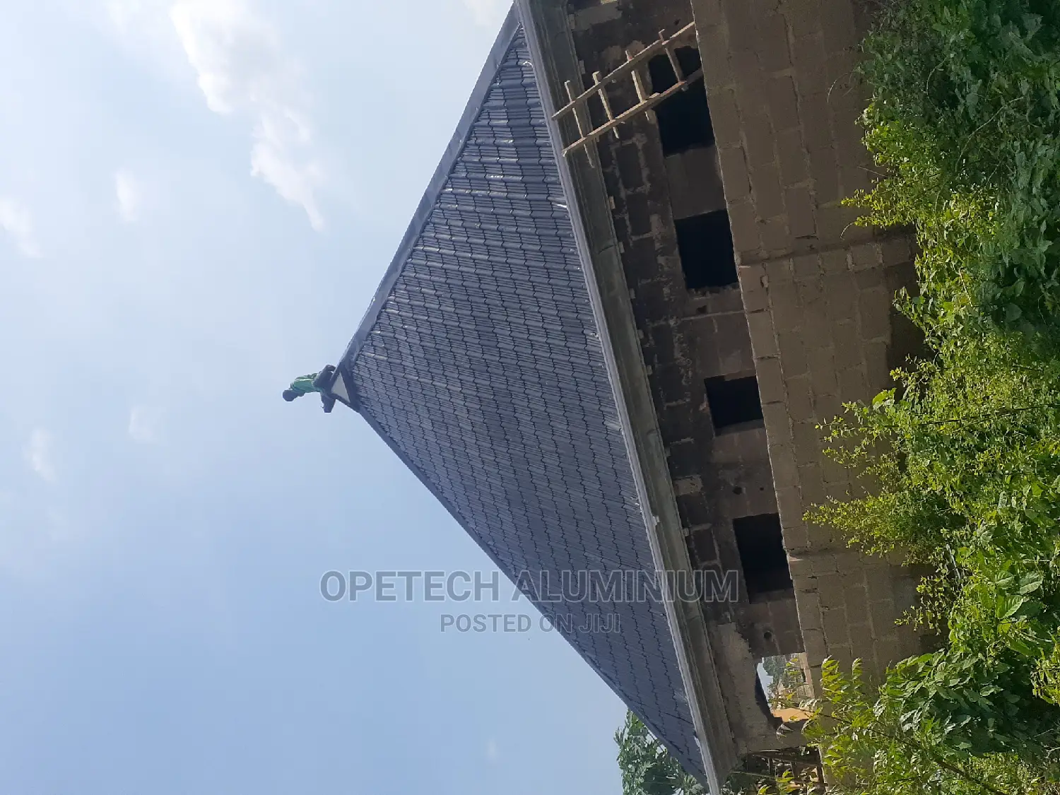 Step Tiles Aluminium Roofing
