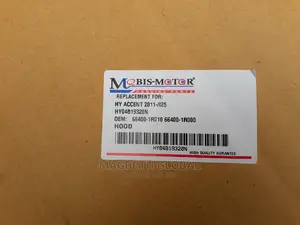 Bonnet for Hyundai Accent 2014.