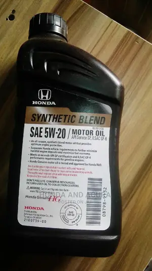 1 Pc of Honda Genuine Engine Oil