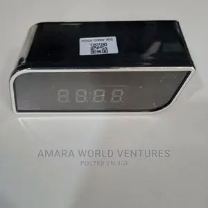 Security Spy Table Clock